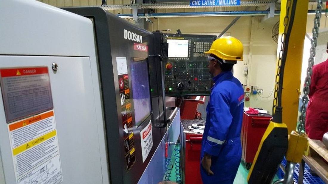 CNC machine shop